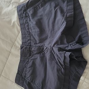 Jean shorts and navy